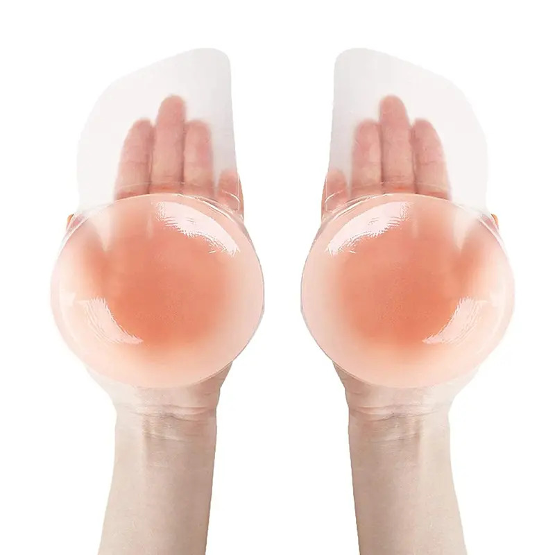 1-3Pairs Reusable Women Breast - Strapless Bra Adhesive ulasan dan harga